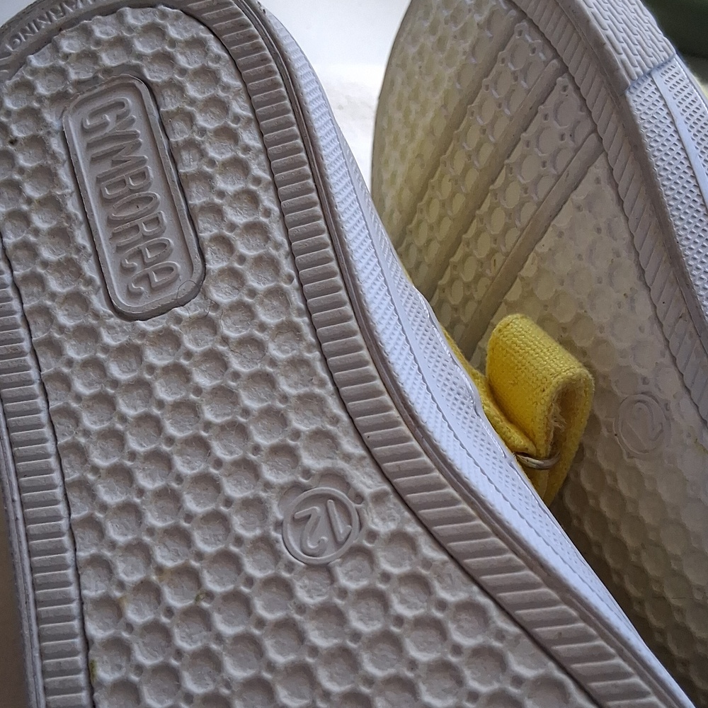 Gymboree Yellow Bee Face Mary Jane Sneakers - Picture 4 of 5